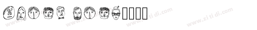 Black face字体转换